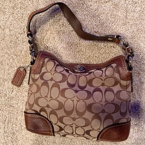 Classic signature Coach hobo purse